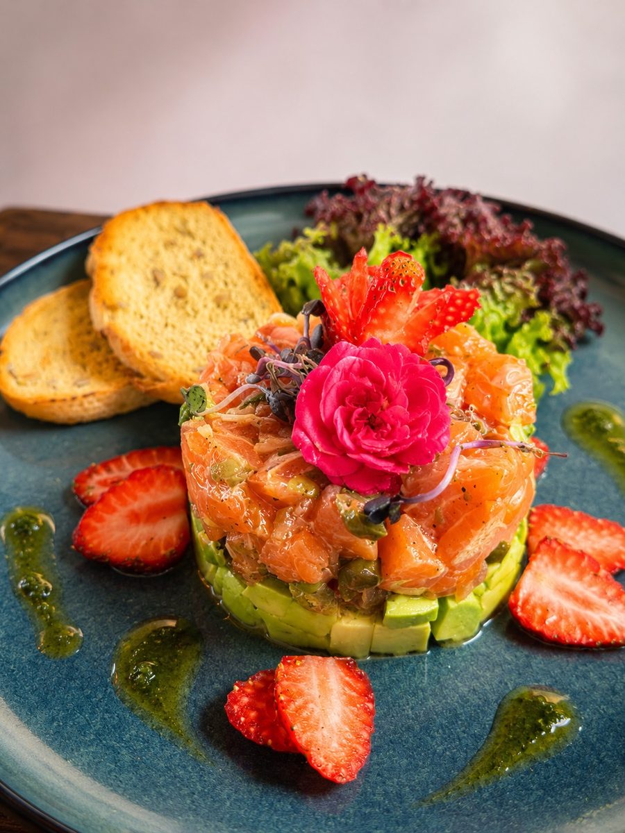 Tartar de salmón — Bellagio Lanzarote